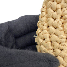 Load image into Gallery viewer, PRADA Crochet Tote Bag Natural1BG422_2C2T_F0018_V_OOL Raffia Size Small