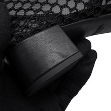 Load image into Gallery viewer, PRADA Low-heeled ballerina shoes Black1I324O MeshFabric Size 37