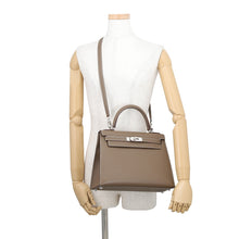 Load image into Gallery viewer, HERMES Kelly Sellier Etoupe Epsom Size 28