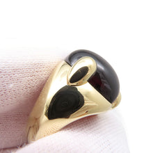 Load image into Gallery viewer, Pomellato Griffheart Garnet Ring Size Approximately 8th 18K Yellow Gold