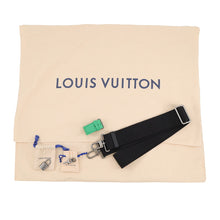 Load image into Gallery viewer, LOUIS VUITTON Keepall・ Bandouliere Noir/BambooGreenM26434 Monogram Eclipse Size 50