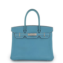 Load image into Gallery viewer, HERMES Birkin Blue Jean Epsom Size 30