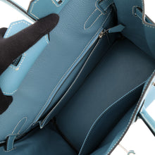 Load image into Gallery viewer, HERMES Birkin Blue Jean Epsom Size 30