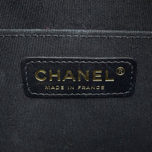 Load image into Gallery viewer, CHANEL Octagon CC Logo Chain Shoulder Bag Black Lambskin