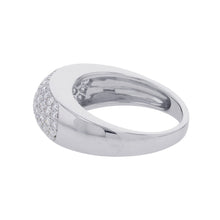 Load image into Gallery viewer, Van Cleef & Arpels Evolution Pave Diamond Ring Size 60/#20 18K White Gold