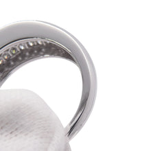Load image into Gallery viewer, Van Cleef & Arpels Evolution Pave Diamond Ring Size 60/#20 18K White Gold