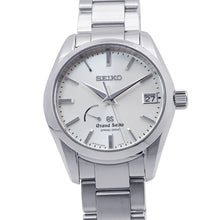 将图像加载到图库查看器中,SEIKO Grand SEIKO Power Reserve Date Spring Drive W39mm Stainless Steel Silver DialSBGA083