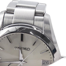 将图像加载到图库查看器中,SEIKO Grand SEIKO Power Reserve Date Spring Drive W39mm Stainless Steel Silver DialSBGA083