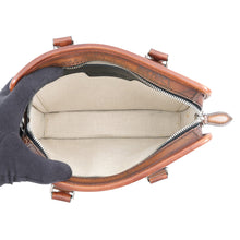 Load image into Gallery viewer, Berluti Calligraphy Jules Gulliver 2-Way Handbag Brown Leather