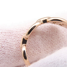 Load image into Gallery viewer, HERMES Chaine d'Ancre Anchene Ring Size 50/#10 18K Pink Gold