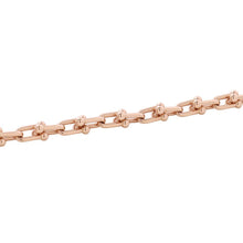 Load image into Gallery viewer, TIFFANY&Co. HardWear Small Link Necklace Size Small70353164 18K Pink Gold