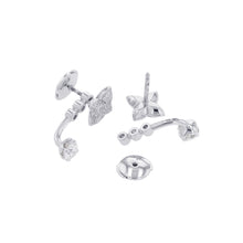将图像加载到图库查看器中,LOUIS VUITTON LV Diamond Earrings Double RoundQ06400 18K White Gold
