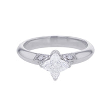 Load image into Gallery viewer, LOUIS VUITTON Diamond Solitaire Star Ring Size 49/#9Q9U00F Pt950