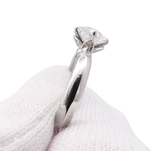 Load image into Gallery viewer, LOUIS VUITTON Diamond Solitaire Star Ring Size 49/#9Q9U00F Pt950