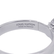 Load image into Gallery viewer, LOUIS VUITTON Diamond Solitaire Star Ring Size 49/#9Q9U00F Pt950