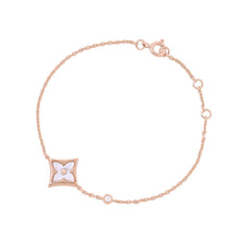 将图像加载到图库查看器中,LOUIS VUITTON Star Blossom BB BraceletQ95538 18K Pink Gold