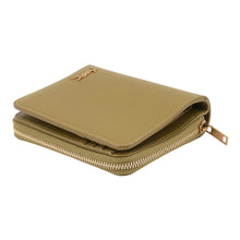 Load image into Gallery viewer, SAINT LAURENT PARIS Compact Zip Around Wallet Green668936 Leather
