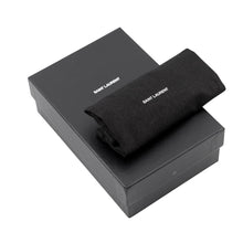 Load image into Gallery viewer, SAINT LAURENT PARIS Compact Zip Around Wallet Green668936 Leather