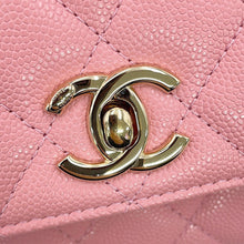 Load image into Gallery viewer, CHANEL Matelasse Coco Handle 2WAYHandbag PinkAP4244 Caviar Leather Size Mini mini