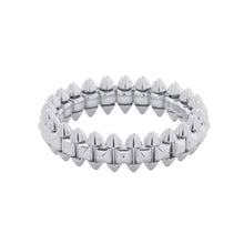 将图像加载到图库查看器中,CARTIER Crash de Cartier Ring Size Small/60/#20B4233160/B4233100 18K White Gold