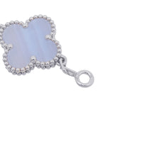 将图像加载到图库查看器中,Van Cleef & Arpels Vintage Alhambra Bracelet 5 motifsVCARD34700 18K White Gold
