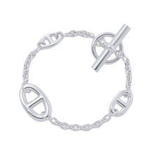 Load image into Gallery viewer, HERMES Chaine d'Ancre Farandole Bracelet Size LG SV925