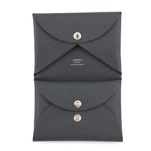 将图像加载到图库查看器中,HERMES Calvi Duo Grimist Chevre Myzore Goatskin