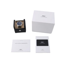 Load image into Gallery viewer, IWC Pilot's Watches Chronograph Spitfire W41mm Stainless Steel Fabric Black DialIW387901