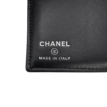Load image into Gallery viewer, CHANEL Matelasse CC Logo Passport Case BlackAP3824-B15615-94305 Calf Leather