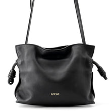 Load image into Gallery viewer, LOEWE Flamenco Clutch BlackA411FC2X73 1100 Napa Calf Leather Size Mini