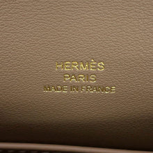 Load image into Gallery viewer, HERMES PochetteKelly Etoupe Swift Leather