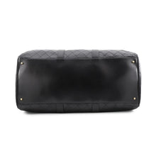 将图像加载到图库查看器中,CHANEL Bicolore Travel Bag Black Lambskin