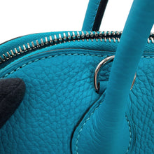 将图像加载到图库查看器中,HERMES Bolide Turquoise Taurillon Clemence Size 31