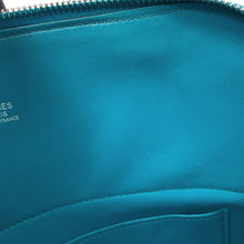 将图像加载到图库查看器中,HERMES Bolide Turquoise Taurillon Clemence Size 31