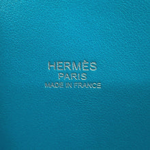 将图像加载到图库查看器中,HERMES Bolide Turquoise Taurillon Clemence Size 31