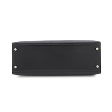 将图像加载到图库查看器中,HERMES Kelly Sellier Black Box Calf Leather Size 32