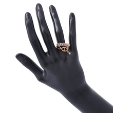Load image into Gallery viewer, HERMES Mix and H Ring Size 54/#14H124611B 18K Pink Gold