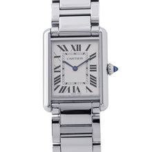 Load image into Gallery viewer, CARTIER Tank Mast LM Solar Powered Beat H33.7mm×W25.5mm Stainless Steel Silver DialWSTA0092