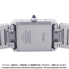 将图像加载到图库查看器中,CARTIER Tank Mast LM Solar Powered Beat H33.7mm×W25.5mm Stainless Steel Silver DialWSTA0092