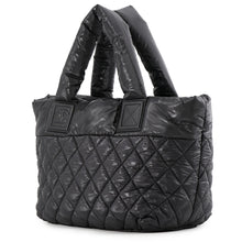 Load image into Gallery viewer, CHANEL Coco Cocoon Tote Bag BlackA48610 Nylon Size PM