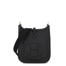 将图像加载到图库查看器中,HERMES Evelyne Long Amazon Black Taurillon Clemence Size TPM