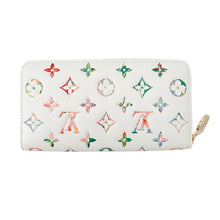 将图像加载到图库查看器中,LOUIS VUITTON LV Garden Zippy Wallet White/MulticolorM81694 Monogram Lamb Leather