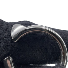 Load image into Gallery viewer, HERMES Athena Ring Size 57 Black Veau Madame Metal