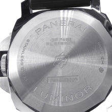 将图像加载到图库查看器中,PANERAI Luminor base logo W44mm Stainless Steel Rubber White DialPAM01087