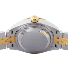 将图像加载到图库查看器中,ROLEX Lady-Datejust Diamond Bezel W28mm Stainless Steel K18YG Mint Green Tapestry Dial279383RBR