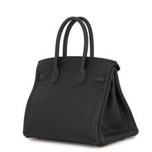 将图像加载到图库查看器中,HERMES Birkin Black Taurillon Clemence Size 30