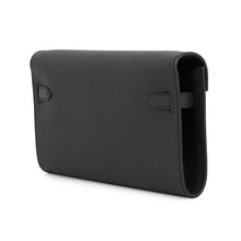 将图像加载到图库查看器中,HERMES Kelly wallet long to go Black Epsom