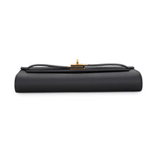 将图像加载到图库查看器中,HERMES Kelly wallet long to go Black Epsom
