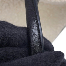 Load image into Gallery viewer, CHANEL Small shopping bag Black/EcruAS6288 Tweed Calf Leather