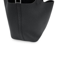 将图像加载到图库查看器中,HERMES Picotin Lock Black Taurillon Clemence Size PM